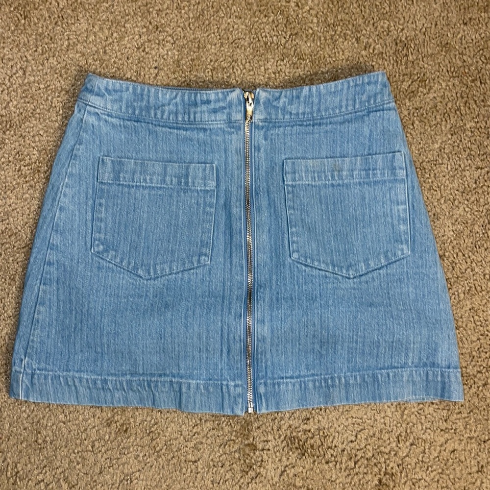 small jean skirt